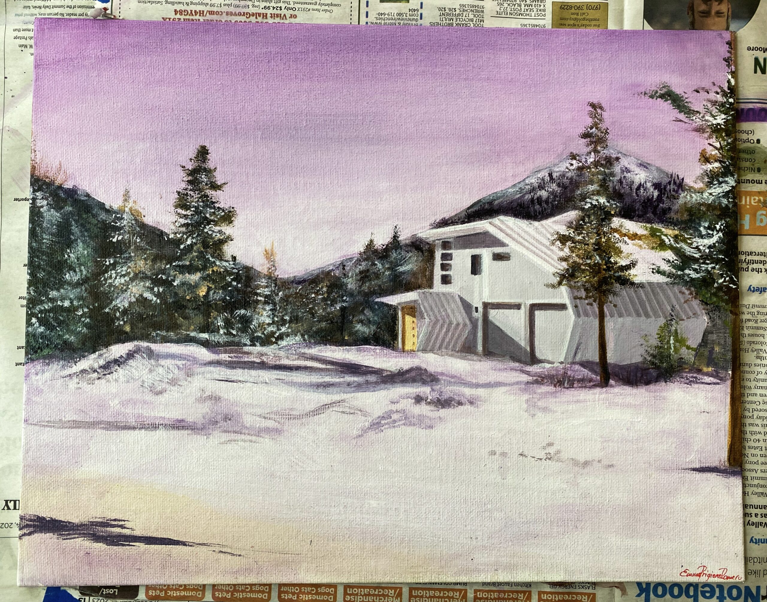 16 “Nieve en enero”